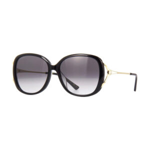 Gucci GG0649SK Women's Sunglasses β Black/Gold / Grey Gradient, 58mm
