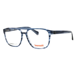 Timberland TB50033 Men's Eyeglasses β Shiny Blue, 62mm