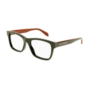 Alexander McQueen AM0307O Men's Eyeglasses – Green, 55mm