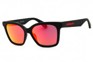 Adidas OR0070 Women's Sunglasses β Matte Black / Bordeaux Mirror, 54mm