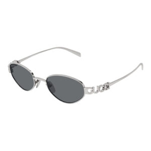 Gucci GG1935S Women's Sunglasses – Light Ruthenium / Grey, 47mm