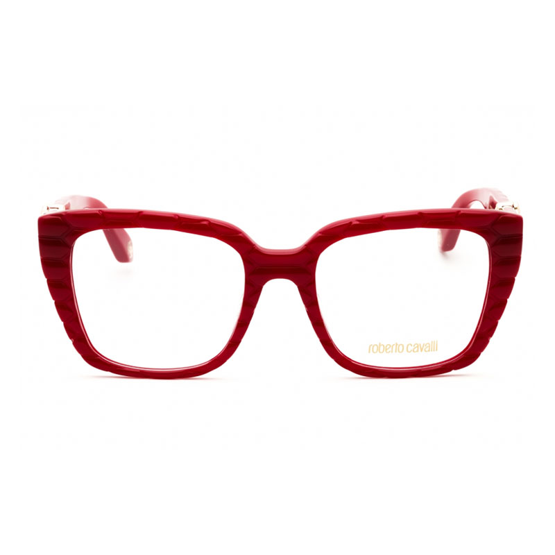 Roberto Cavalli VRC106V Women's Eyeglasses – Shiny Red, 52mm - Image 2