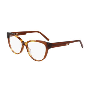 DKNY DK5073 Women's Eyeglasses β Honey Havana/Coco Transparent, 52mm