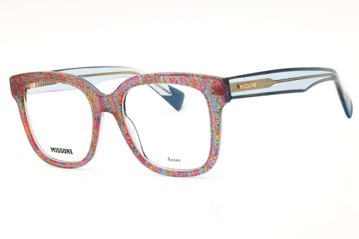 Missoni MIS0127 Women's Eyeglasses – Pink Pattern Multicolor, 51mm
