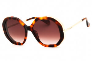 Max Mara MM0094 Women's Sunglasses β Dark Havana / Brown Gradient, 55mm
