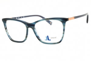 J. Landon JL50022 Women's Eyeglasses – Shiny Blue, 53mm