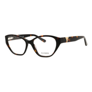 Guess GU50162 Women's Eyeglasses β Dark Havana, 53mm