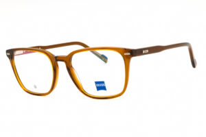 Zeiss ZS24549 Men's Eyeglasses β Black Transparent Brown, 52mm