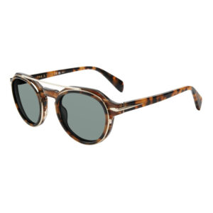 Rag & Bone RNB6006/S Men's Sunglasses β Havana / Green, 51mm