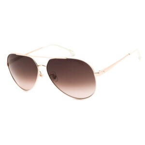 Carrera CARRERA3005/S Women's Sunglasses β White Copper Gold / Brown Gradient, 63mm