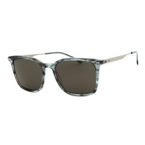 Hugo Boss BOSS1694/S Men's Sunglasses β Striped Grey Ruthenium / Grey, 54mm