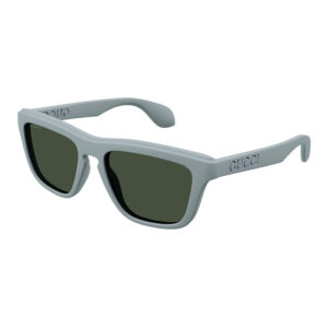 Gucci GG1571S Men's Sunglasses – Matte Light Blue / Green, 55mm