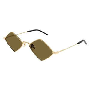 Saint Laurent SL302LISA Women's Sunglasses β Gold / Brown, 55mm