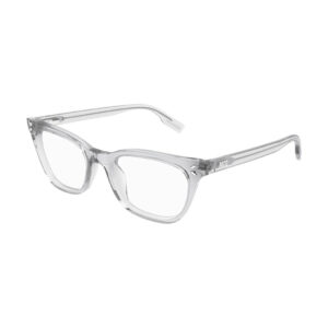 McQueen MQ0379O Women's Eyeglasses β Transparent Grey, 50mm