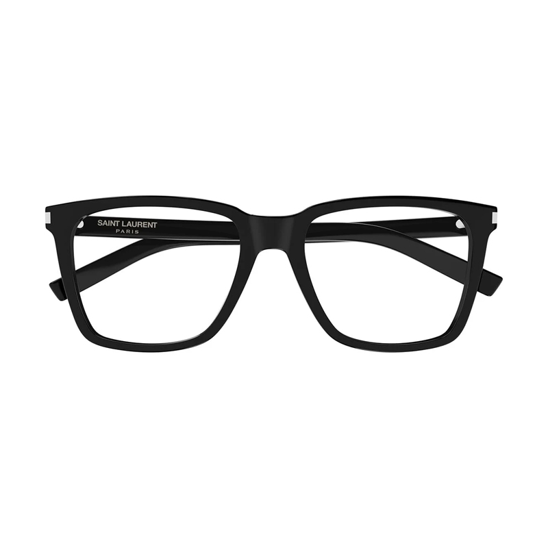 Saint Laurent SL717SLIMSUN Women's Sunglasses – Black / Clear Blue Light Block, 54mm - Image 2