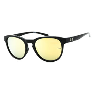 Under Armour UASKYLAR Unisex Sunglasses β Black / Multilayer Gold, 53mm