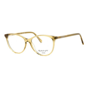GANT GA4149 Women's Eyeglasses – Shiny Yellow, 52mm