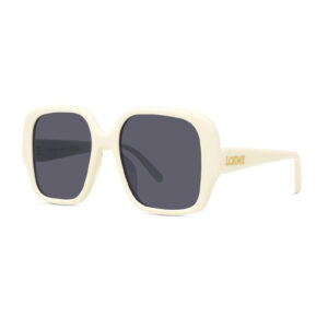 Loewe LW40134U Women's Sunglasses β Ivory / Smoke, 54mm