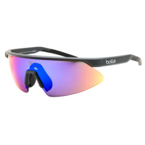 Bolle MICROEDGE Unisex Sunglasses β Matte Titanium / Volt Ultraviolet