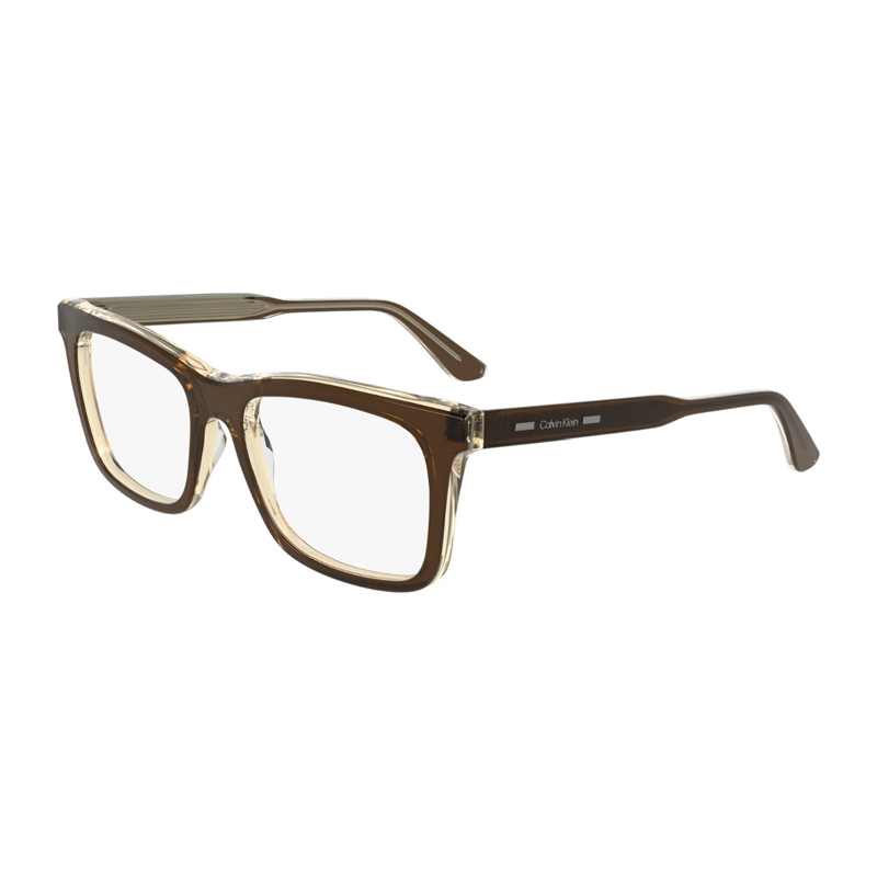 Calvin Klein CK24542 Men's Eyeglasses – Light Brown/Crystal, 57mm