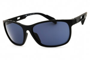 Adidas SP0014 Men's Sunglasses – Matte Black / Smoke, 62mm