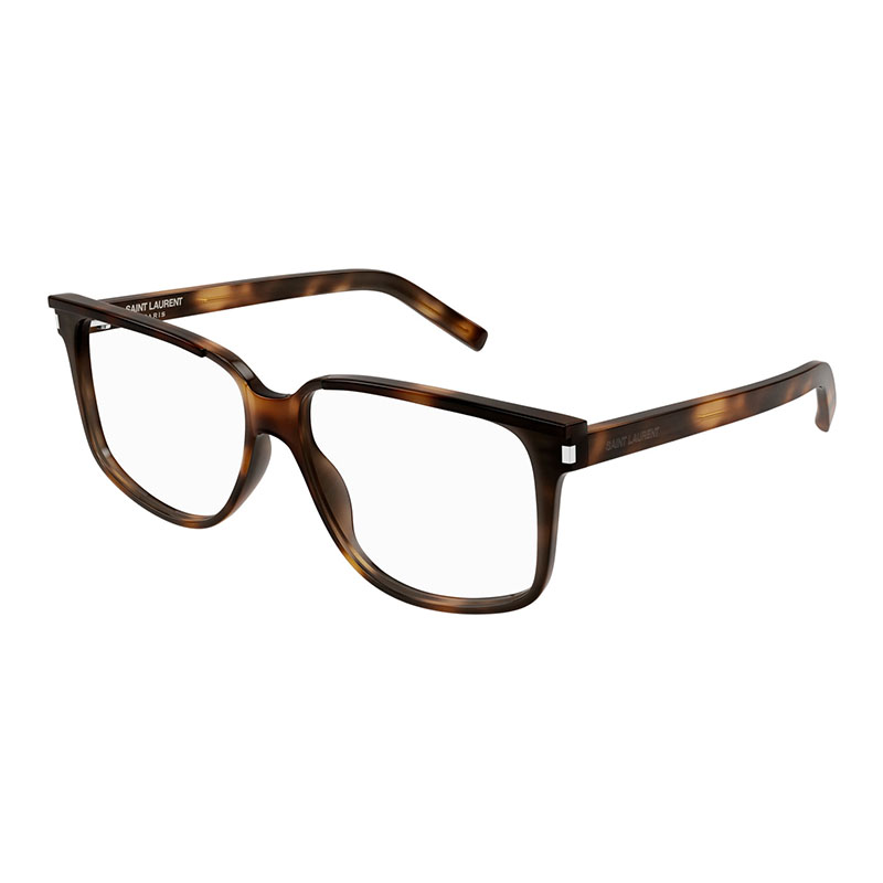 Saint Laurent SL599OPT Men's Eyeglasses – Dark Havana, 58mm