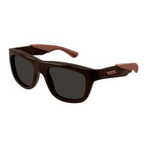 Bottega Veneta BV1233S Men's Sunglasses β Brown / Grey, 53mm