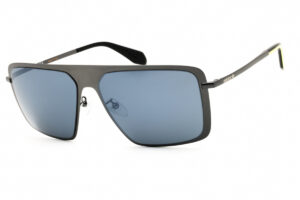 Adidas OR0036 Women's Sunglasses – Shiny Gunmetal / Smoke Mirror, 57mm