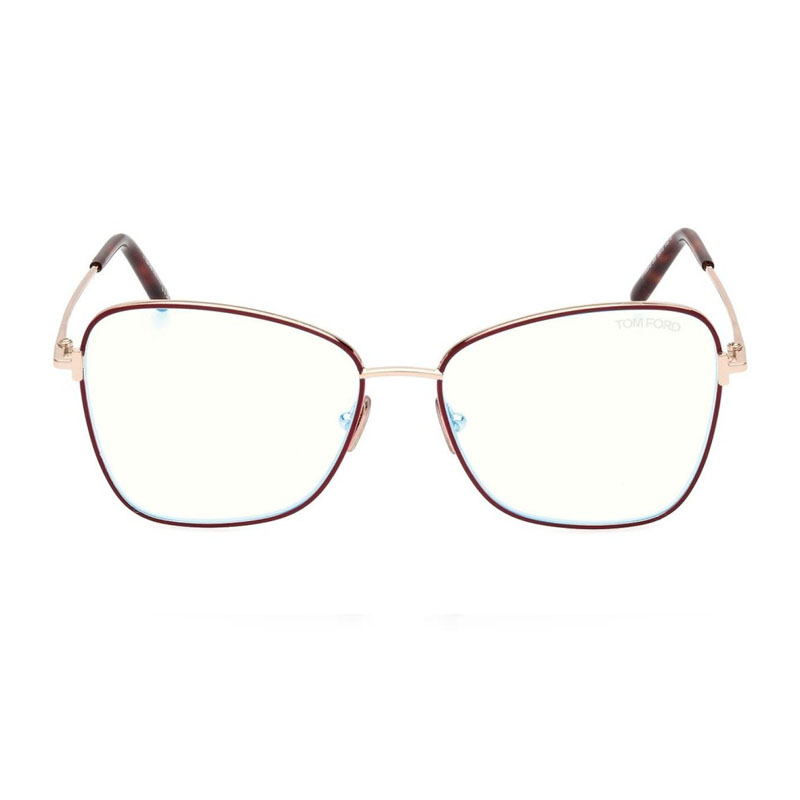Tom Ford FT5906-B Women's Eyeglasses – Shiny Bordeaux, 55mm - Image 2