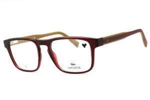 Lacoste L2972 Men's Eyeglasses – Transparent Burgundy, 54mm