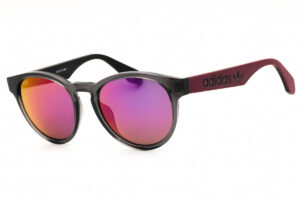 Adidas OR0025 Unisex Sunglasses – Grey / Violet Gradient Mirror, 52mm