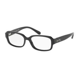 Coach HC6105 Women's Eyeglasses – Black/Black Gunmetal, 51mm