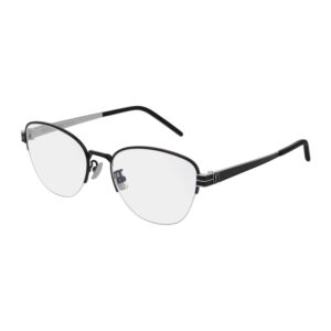 Saint Laurent SLM64 Women's Eyeglasses β Black/Silver, 54mm