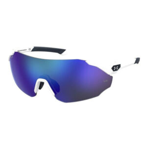 Under Armour UAHAMMER/F Men's Sunglasses β White Blue / Blue Multilayer Oleophobic