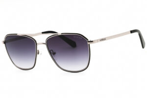 Guess GU00147 Men's Sunglasses – Black / Smoke Gradient, 56mm