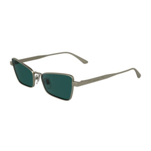 Calvin Klein CK24110S Women's Sunglasses β Matte Light Gold / Solid Green, 53mm