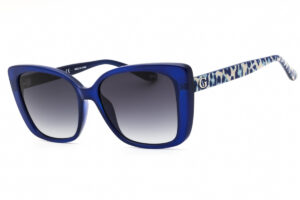 Guess GU7829 Women's Sunglasses – Shiny Blue / Smoke Gradient, 56mm