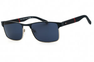 Tommy Hilfiger TH2040/S Men's Sunglasses β Matte Blue/Ruthenium / Blue, 56mm