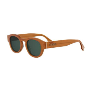 Fendi FE40182I Women's Sunglasses β Shiny Opaline Honey / Green, 48mm