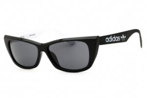 Adidas OR0027 Women's Sunglasses β Shiny Black / Smoke, 55mm