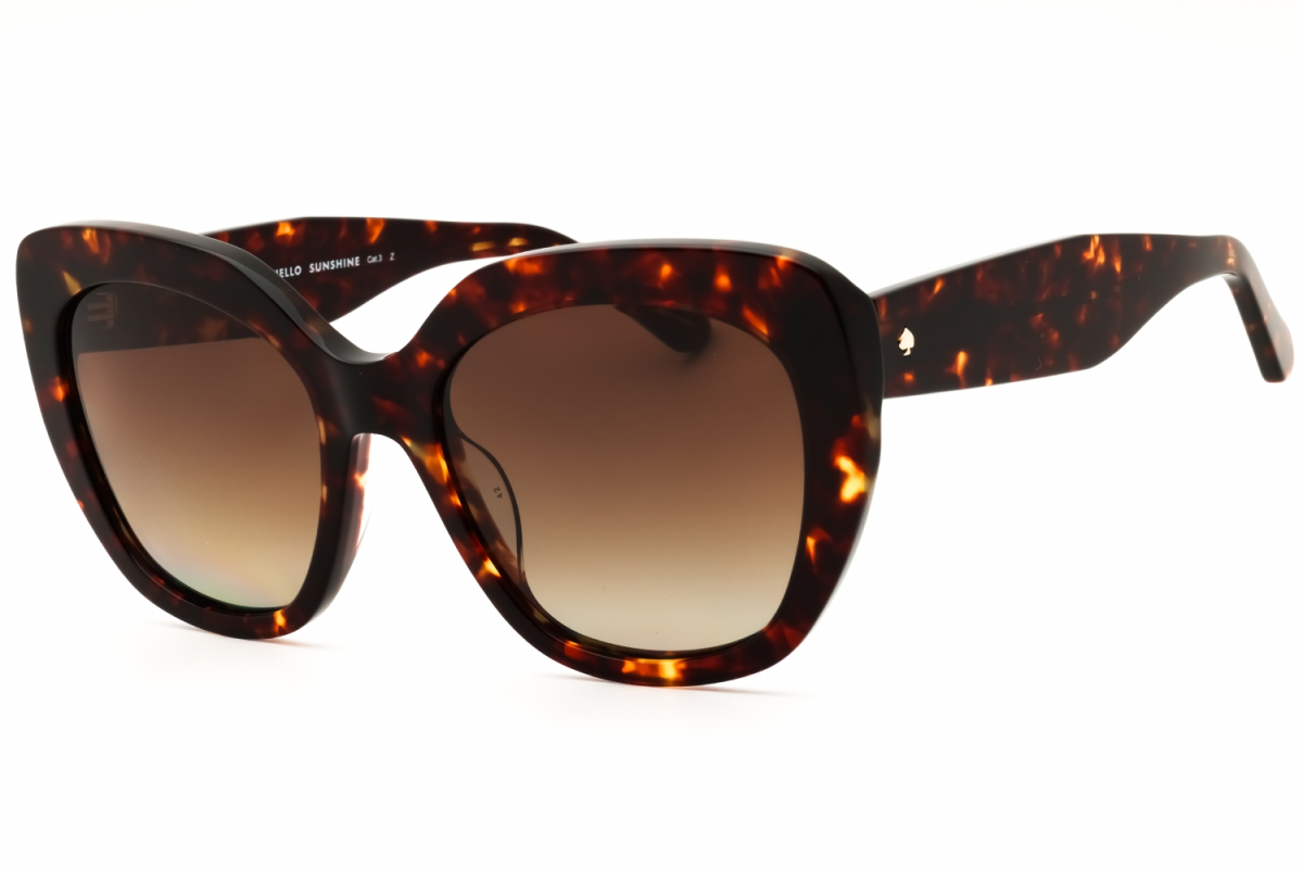 Kate Spade WINSLET/G/S Women's Sunglasses – Havana Gold / Brown Gradient Polarized, 55mm