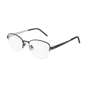 Saint Laurent SLM64 Women's Eyeglasses β Black/Silver, 52mm