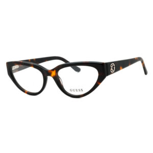 Guess GU50113 Women's Eyeglasses β Dark Havana, 53mm