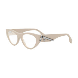 Fendi FE50092I Women's Eyeglasses β Shiny Brown, 52mm