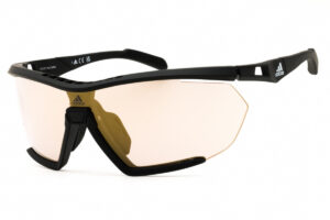 Adidas SP0072 Men's Sunglasses β Matte Black / Brown Mirror