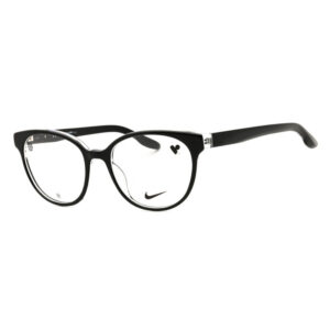 Nike NIKE7164 Women's Eyeglasses – Black/Crystal Clear, 52mm