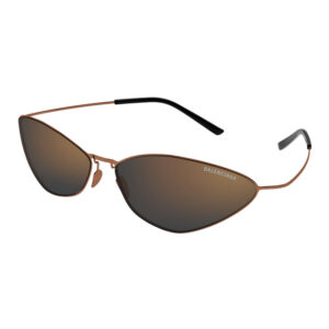 Balenciaga BB0350S Unisex Sunglasses β Brown / Bronze Brown Mirror, 68mm