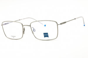 Zeiss ZS22103 Men's Eyeglasses – Satin Silver, 55mm
