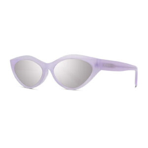 Givenchy GV40025U Women's Sunglasses β Shiny Violet / Grey With Silver Mirror, 56mm