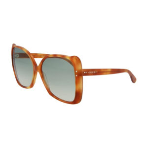 Gucci GG0471S Women's Sunglasses β Havana / Green, 62mm